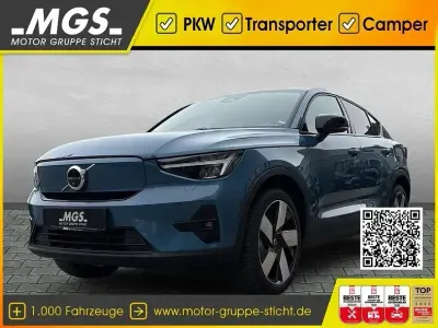 Gebraucht Volvo C40 Ultimate 300 kW (408 PS) 2022 Fjord blue metallic SUV