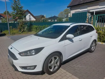 Usata Ford Focus Titanium 125 CV (91 kW) 2018 Bianco Station wagon
