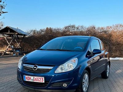 Gebraucht Opel Corsa Edition 80 PS (58 kW) 2007 Blau Kleinwagen