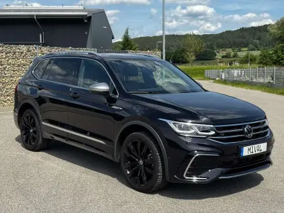 Gebraucht VW Tiguan Allspace R-line 193 PS (141 kW) 2025 Deep black perleffekt SUV