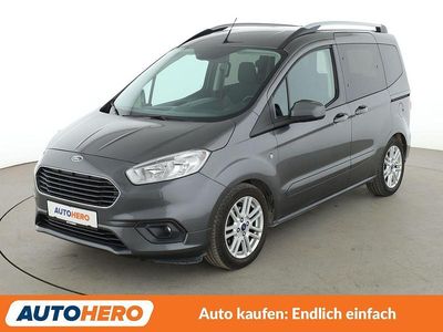 Gebraucht Ford Tourneo Courier Titanium 101 PS (74 kW) 2020 Grau Van / Kleinbus