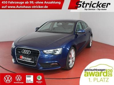 Usata Audi A5 Sportback Sport 245 CV (180 kW) 2012 Blu Utilitaria