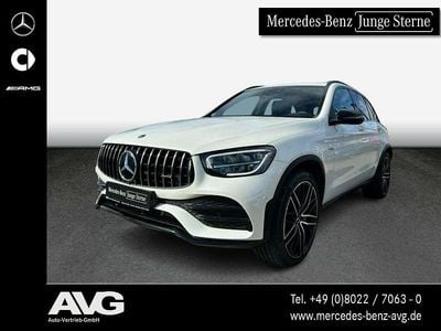 Gebraucht Mercedes GLC43 AMG AMG 390 PS (286 kW) 2021 Designo diamantweiß bright SUV