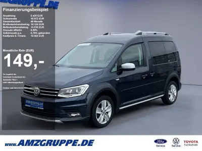 Gebraucht VW Caddy 102 PS (75 kW) 2019 Blau met Van / Kleinbus