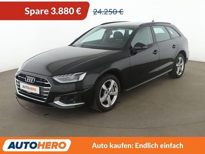Usata Audi A4 Advanced 190 CV (139 kW) 2020 Nero Station wagon