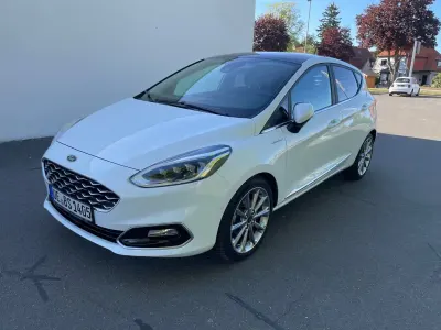 Brugt Ford Fiesta Vignale 125 HK (91 kW) 2020 Hvid Hatchback