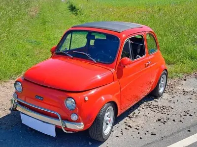 Używany Fiat 500 30 KM (22 kW) 1971 Czerwony Hatchback