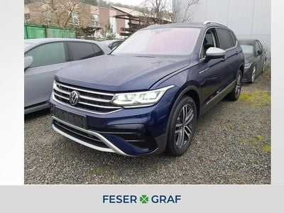 Atlantikblau metallic Gebraucht 2022 VW Tiguan Allspace Elegance SUV | 32.740 € (Guter Preis)