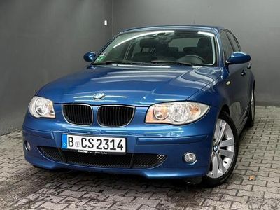 Usata BMW 116 122 CV (89 kW) 2005 Blu Utilitaria