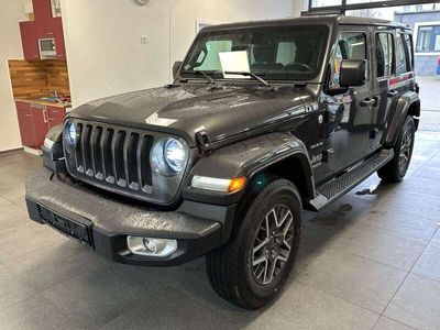 gebraucht Jeep Wrangler 2.2 CRDi Unlimited Sahara-Leder-Kamera-