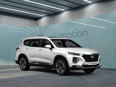 Weiß Gebraucht 2020 Hyundai Santa Fe Premium SUV | 31.090 € (Etwas zu teuer)
