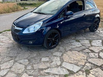 Gebraucht Opel Corsa 85 PS (62 kW) 2010 Blau Kleinwagen