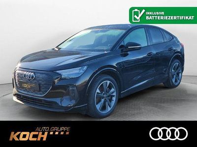 Mythosschwarz metallic Gebraucht 2022 Audi Q4 Sportback e-tron Ambiente SUV | 32.890 € (Etwas zu teuer)