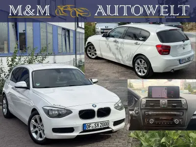 Gebraucht BMW 116 Advantage 116 PS (85 kW) 2012 Alpinweiss iii Kleinwagen