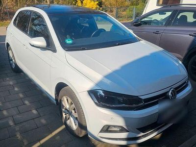 Gebraucht VW Polo 95 PS (69 kW) 2019 Weiß Kleinwagen