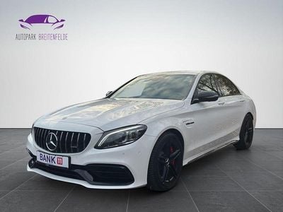 Gebraucht Mercedes C63S AMG AMG 510 PS (375 kW) 2020 Polarweiss Limousine