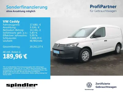 Gebraucht VW Caddy 102 PS (75 kW) 2023 Candyweiß Van / Kleinbus