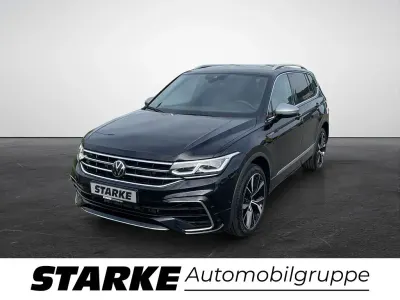 Gebraucht VW Tiguan Allspace R-line 193 PS (141 kW) 2024 Schwarz SUV