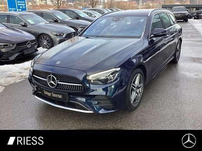 Gebraucht Mercedes E300 AMG 306 PS (225 kW) 2022 Metalliclack nautikblau Kombi
