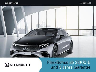 Metalliclack hightechsilber Gebraucht 2022 Mercedes EQS580 AMG line Limousine | 72.900 € (Teuer)