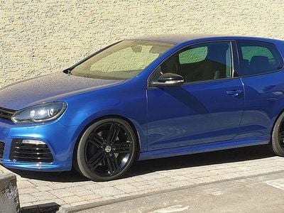 Usata VW Golf VI R 321 CV (236 kW) 2010 Blu Utilitaria