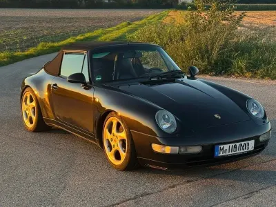 Gebraucht Porsche 993 286 PS (210 kW) 1997 Schwarz Cabrio
