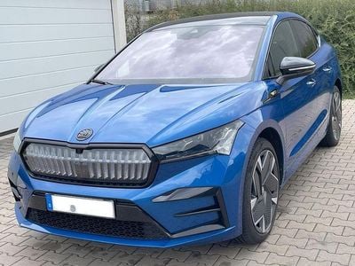 Second-hand Skoda Enyaq iV RS 219 kW (299 CP) 2023 Albastru SUV