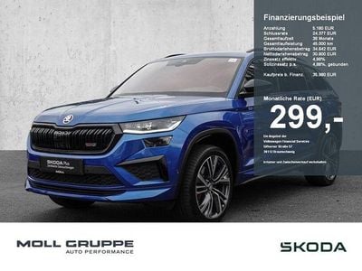 Gebraucht Skoda Kodiaq RS 245 PS (180 kW) 2022 Blau SUV