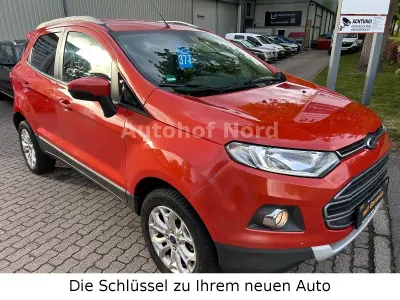 Gebraucht Ford Ecosport Titanium 125 PS (91 kW) 2014 Orange SUV
