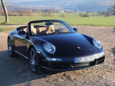 gebraucht Porsche 911 Carrera Cabriolet 997 Carrera Cabriolet , schwarz/beige, dt. Herk.