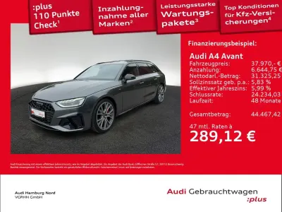 Używany Audi A4 S-Line 204 KM (150 kW) 2023 Szary Kombi