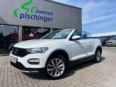 Gebraucht VW T-Roc Cabriolet Style 150 PS (110 kW) 2021 Weiß Cabrio