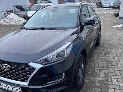 Gebraucht Hyundai Tucson Pure 132 PS (97 kW) 2019 Schwarz SUV