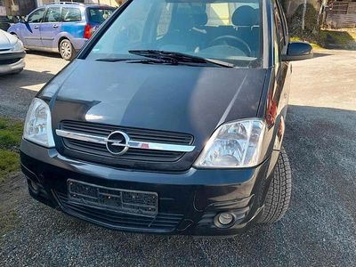 Gebraucht Opel Meriva 125 PS (91 kW) 2003 Schwarz Van / Kleinbus