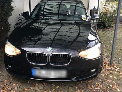 Schwarz Gebraucht 2013 BMW 116 Urban Line Kleinwagen | 5.000 € (Superpreis)