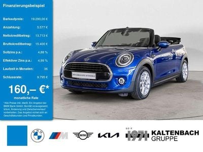 Usata Mini Cooper Cabriolet Pepper 136 CV (100 kW) 2020 Blu Cabrio