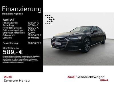 Usata Audi A8 Ambiente 286 CV (210 kW) 2021 Nero Berlina