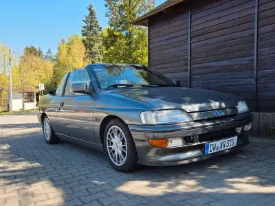 Occasion Ford Escort Cabriolet 131 ch (96 kW) 1992 Gris Cabriolet