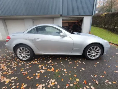 Gebraucht Mercedes SLK200 163 PS (119 kW) 2005 Silber Cabrio