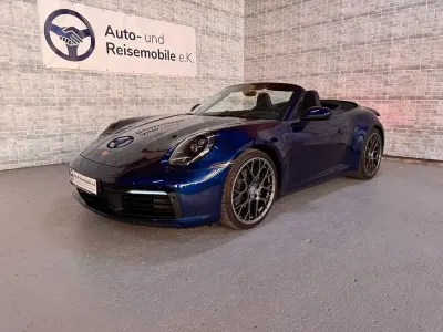 Gebraucht Porsche 911 Carrera Cabriolet Sport 385 PS (283 kW) 2020 Blau Cabrio