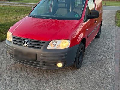 Second-hand VW Caddy 75 CP (55 kW) 2007 Roșu Monovolum