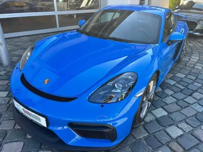 Occasion Porsche 718 Cayman GT4 420 PK (308 kW) 2023 Blauw Coupé