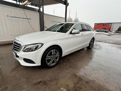 Weiß Gebraucht 2016 Mercedes C250 Exclusive Kombi | 16.950 € (Fairer Preis)