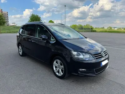 Brugt VW Sharan Match 140 HK (102 kW) 2012 Sort MPV
