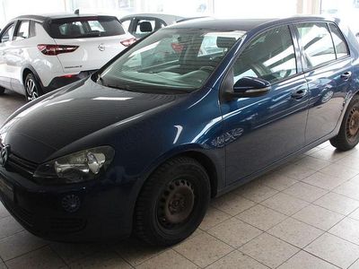 Usata VW Golf VI Trendline 80 CV (58 kW) 2009 Blu Utilitaria