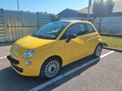 Gebraucht Fiat 500 70 PS (51 kW) 2010 Gelb Cabrio