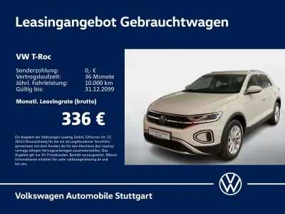 Gebraucht VW T-Roc Style 150 PS (110 kW) 2023 Ascotgrau SUV