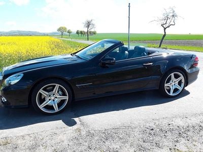 Second-hand Mercedes SL500 388 CP (285 kW) 2012 Negru Cabrio