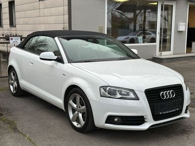 gebraucht Audi A3 Cabriolet S line Sportpaket / plus *NAVI*SZHZ