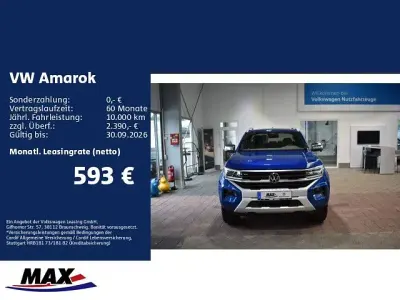 Neu VW Amarok Aventura 241 PS (177 kW) 2025 Blau Pickup